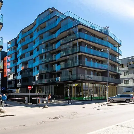 Center With Free Parking And Sauna Lejlighed *